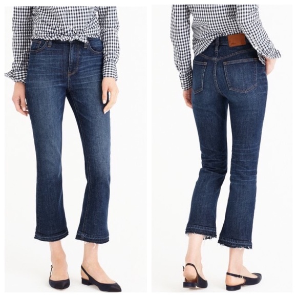 J. Crew Denim - J.Crew Billie demi-boot crop jean
